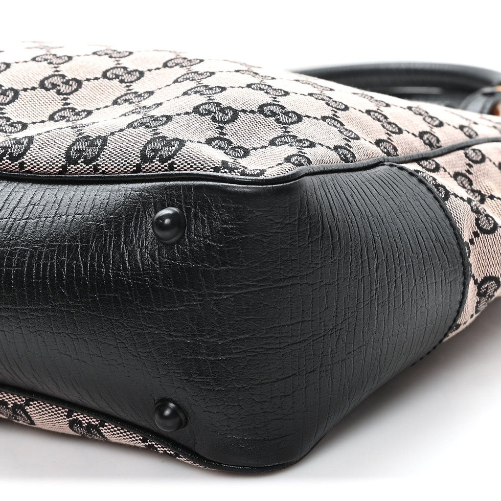 Monogram Bamboo Handle Bag Pink