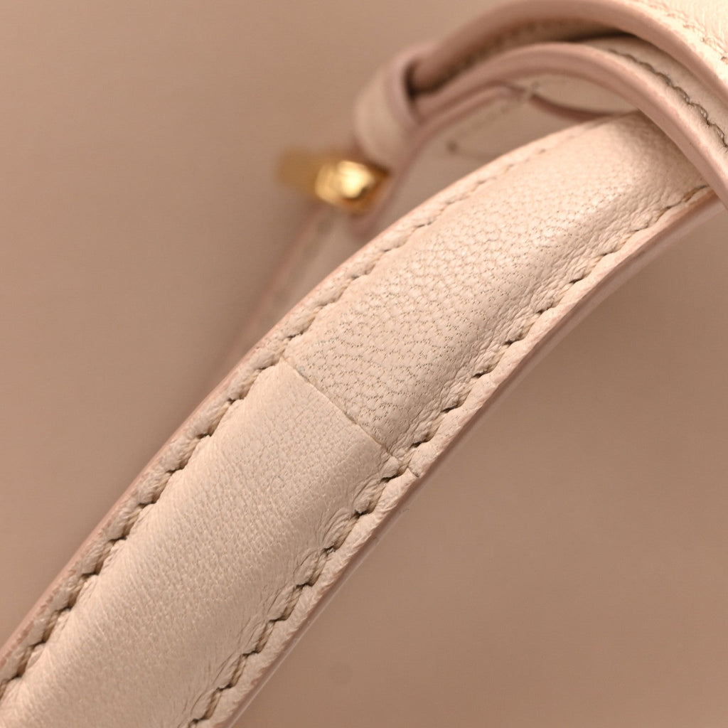 Nappa Mini Peekaboo Iconic Satchel Rosa Plaster