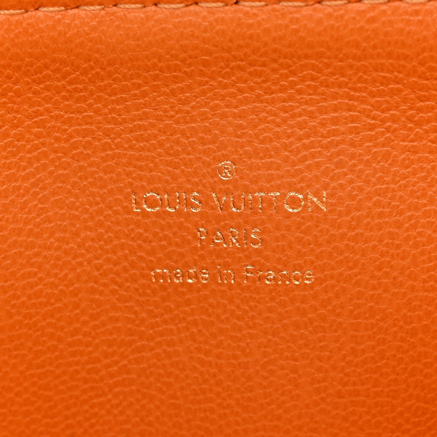 Lambskin Embossed Monogram Coussin MM Black