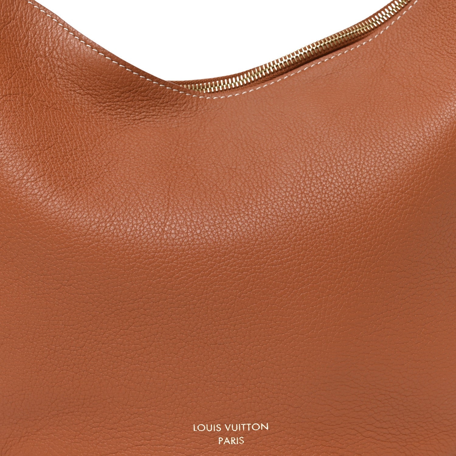 Calfskin Low Key Cookie MM Cognac