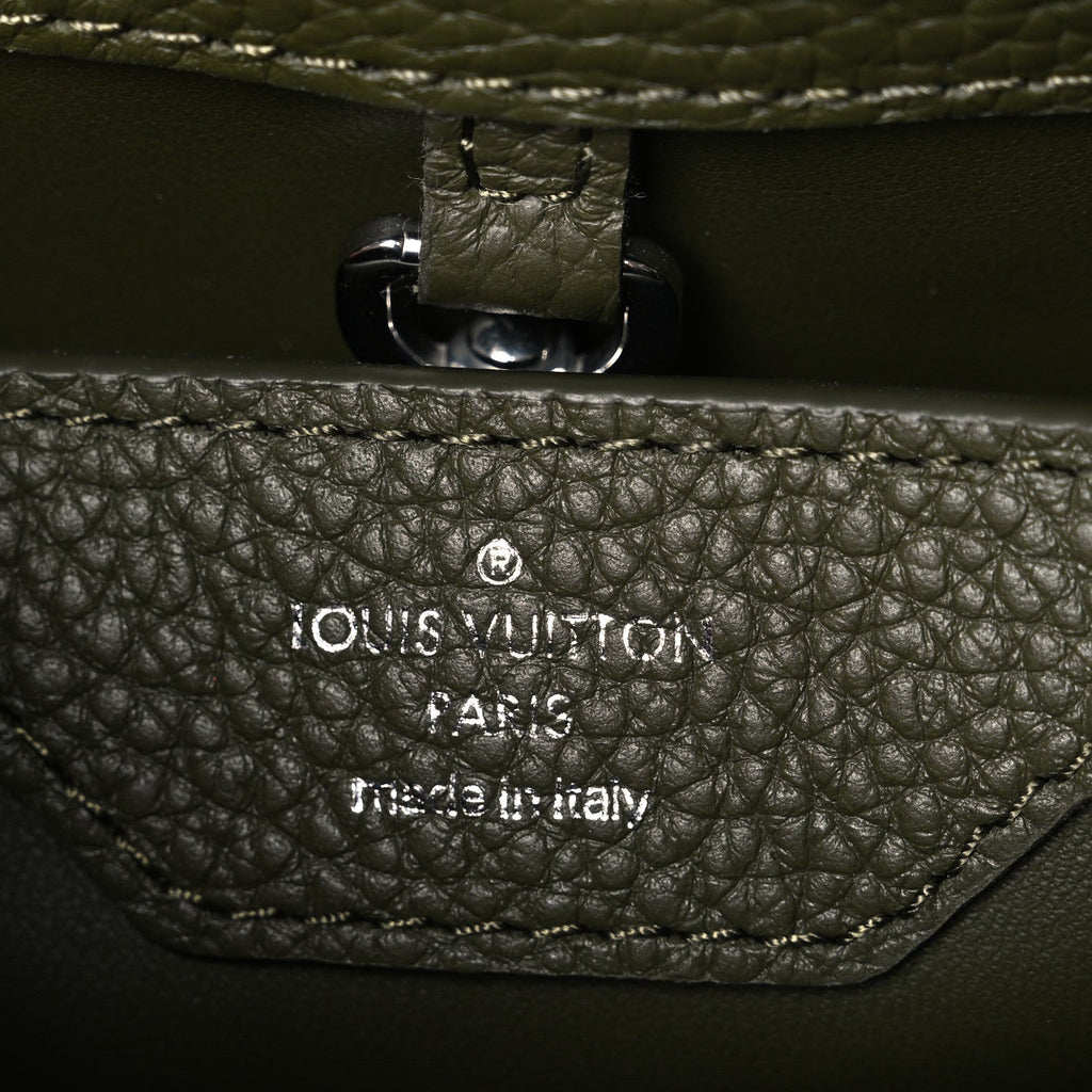Taurillon Capucines BB Khaki
