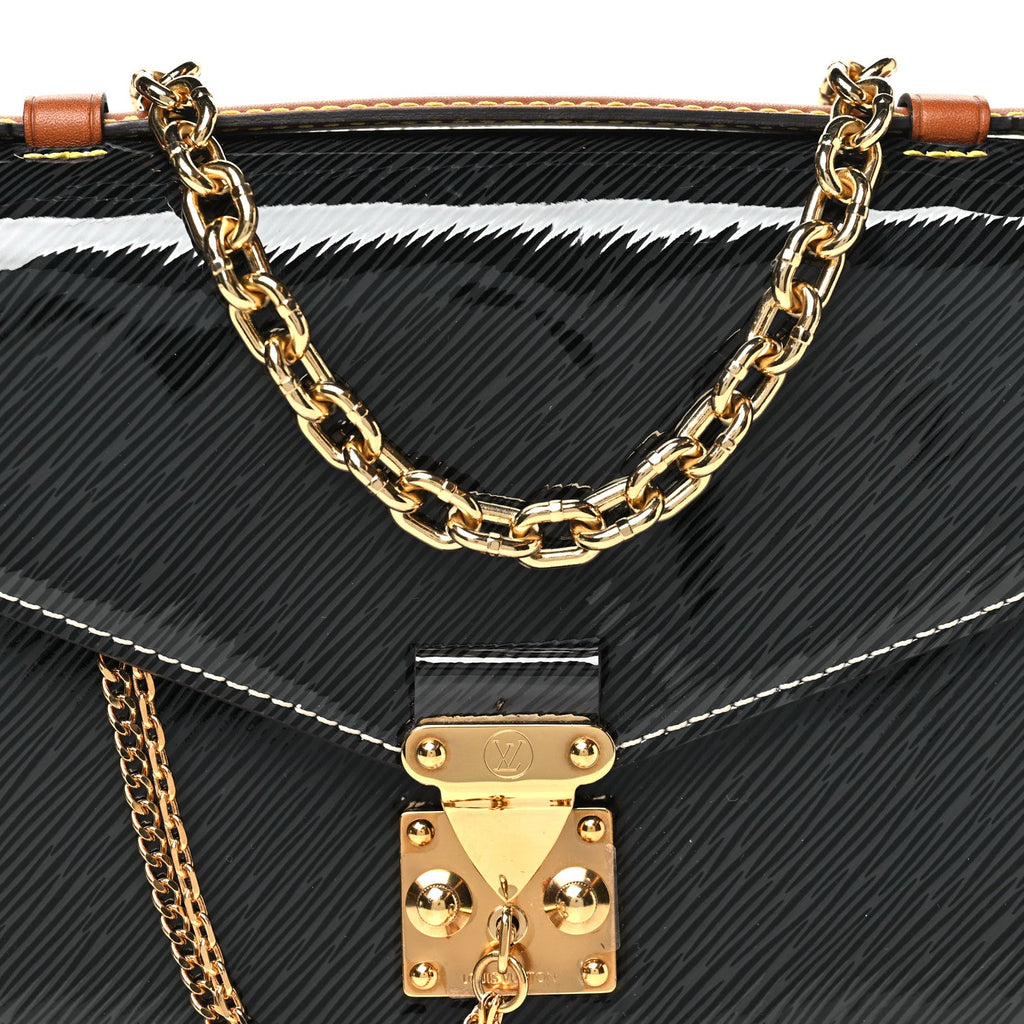 Shiny Epi Reverse Monogram Pochette Metis Mini Marine