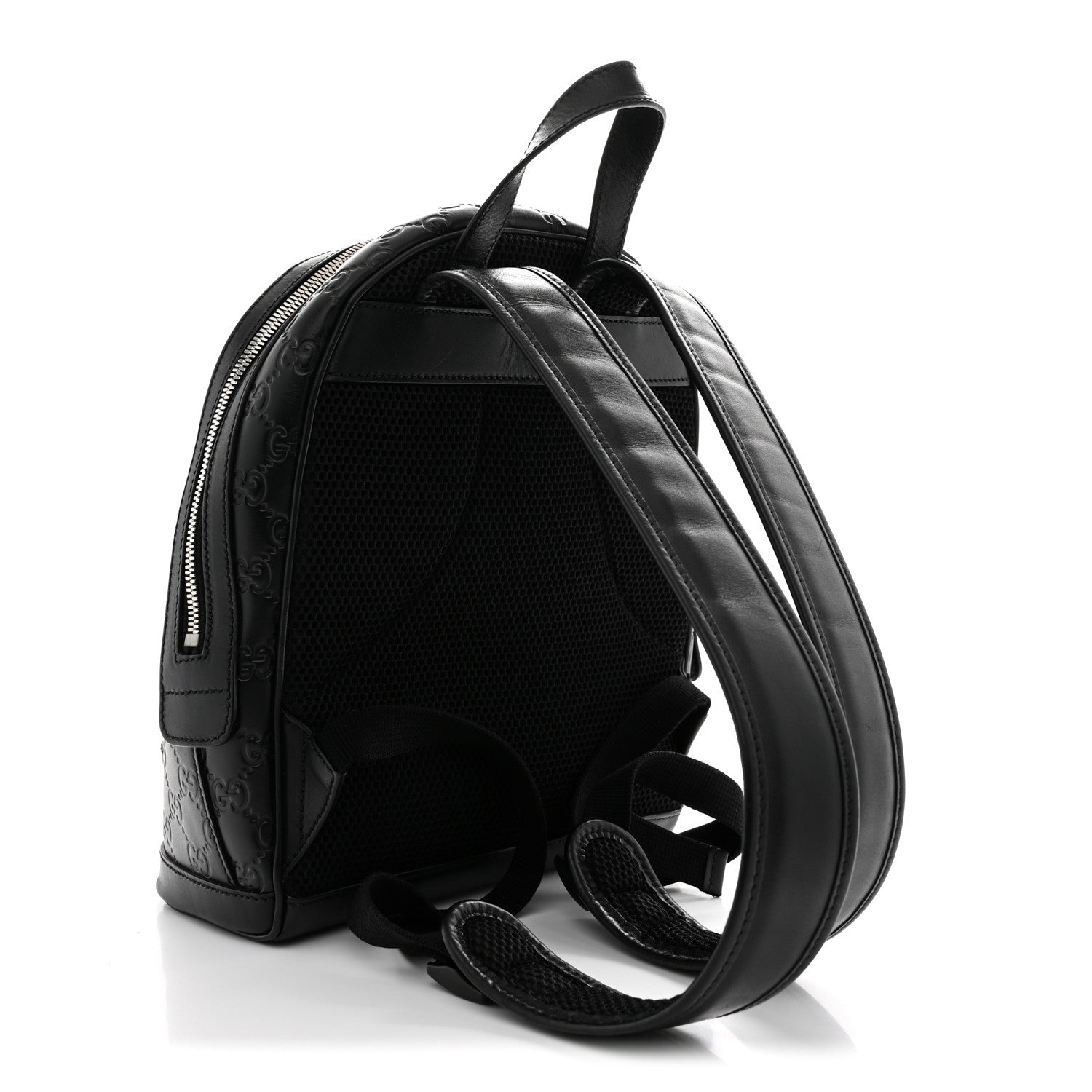 Guccissima Signature Small Day Backpack Black