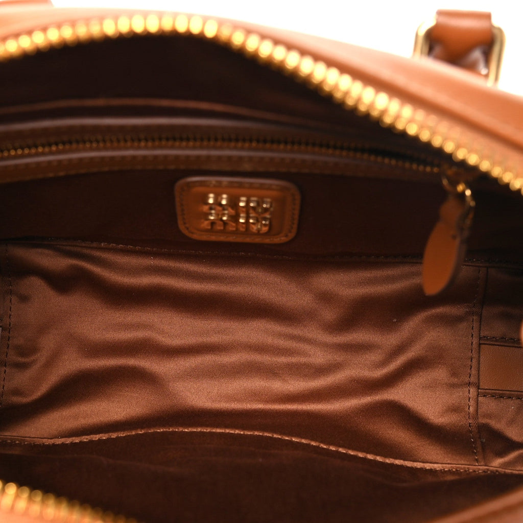 Calfskin Arcadie Top Handle Bag