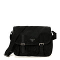 Tessuto Nylon Messenger Bag Black