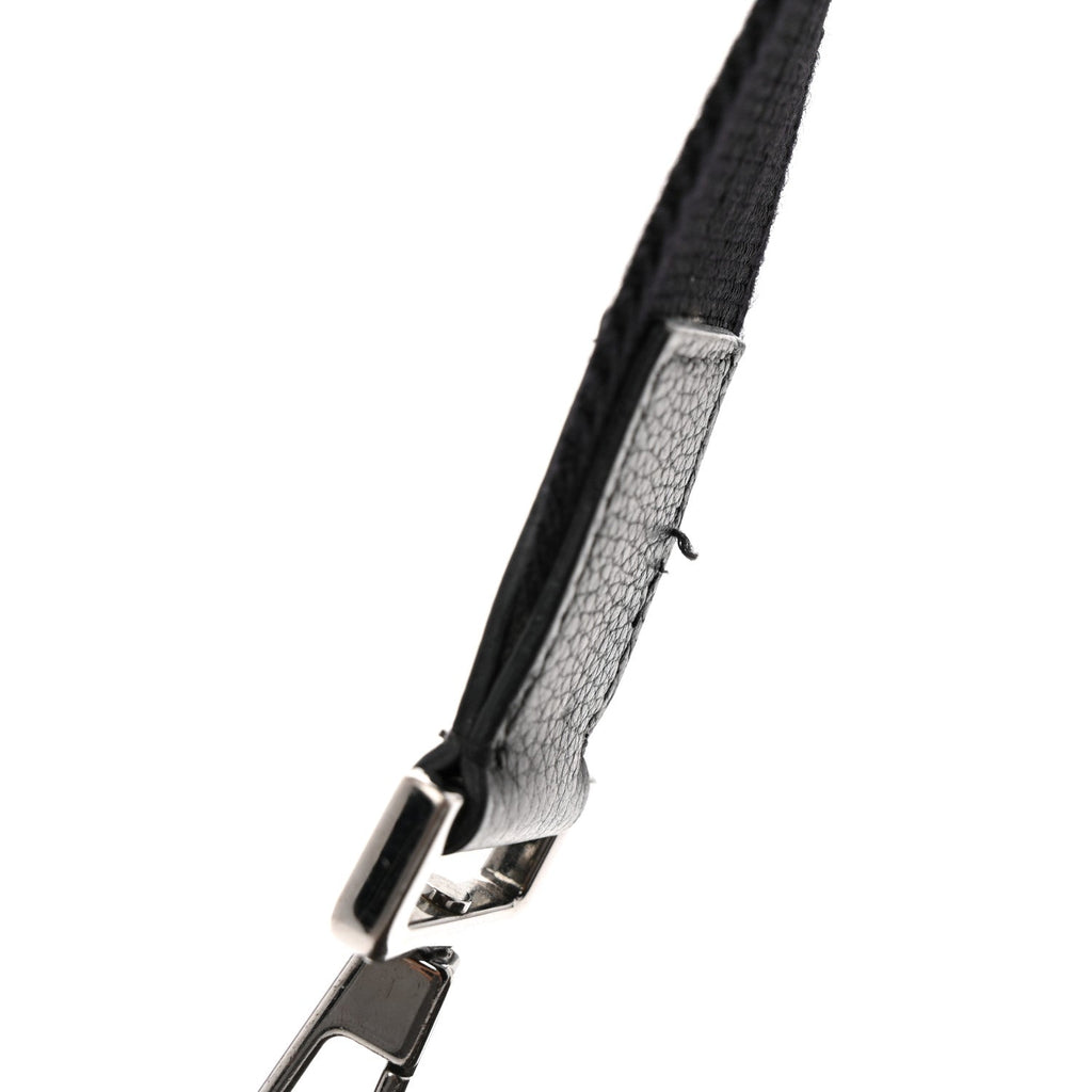 Oblique Saddle Triple Pouch Black