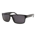 Salvatore Ferragamo Sunglasses Rectangle Full Rim, Black Frame and Grey Lens SF960S001