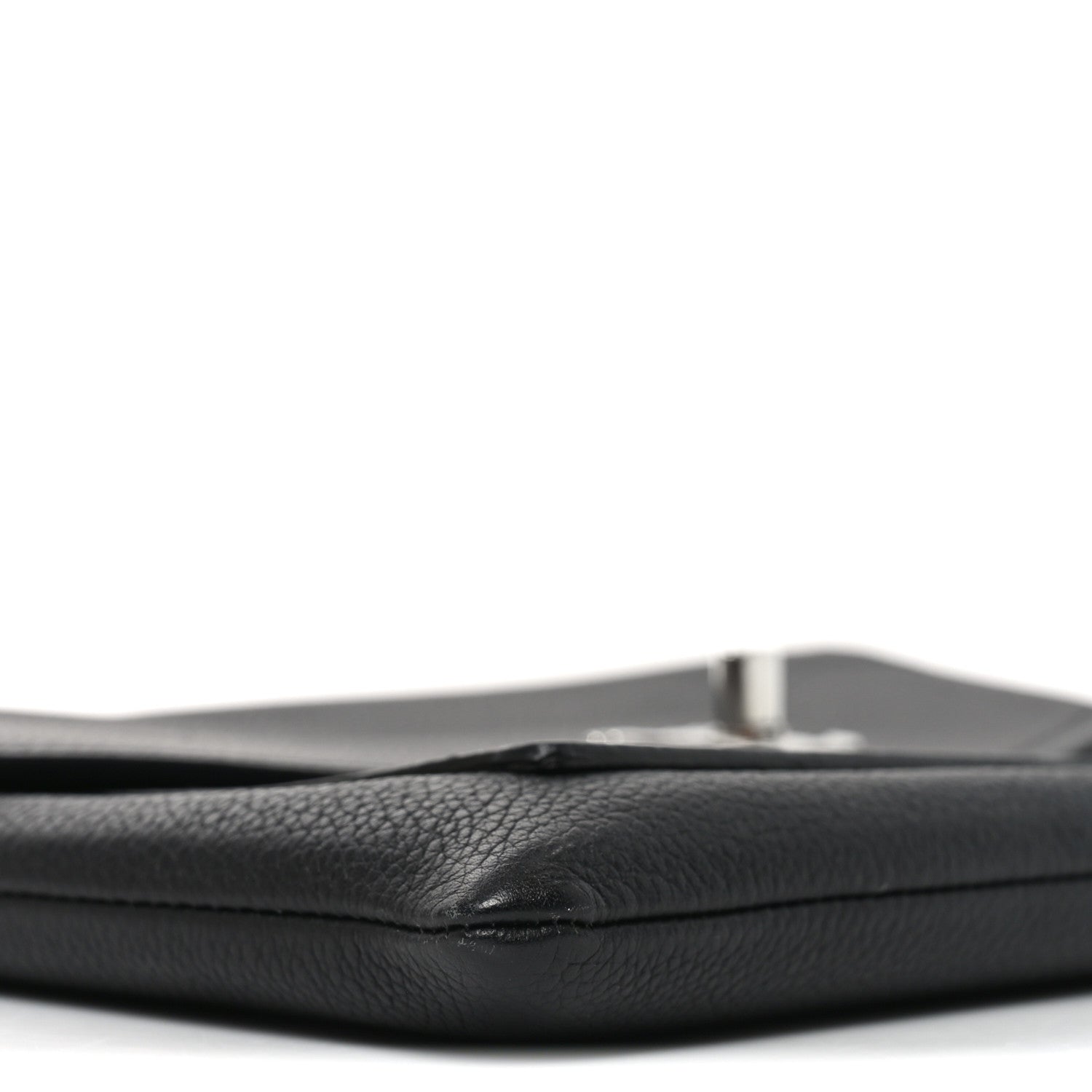Soft Calfskin My Lockme Chain Pochette Black