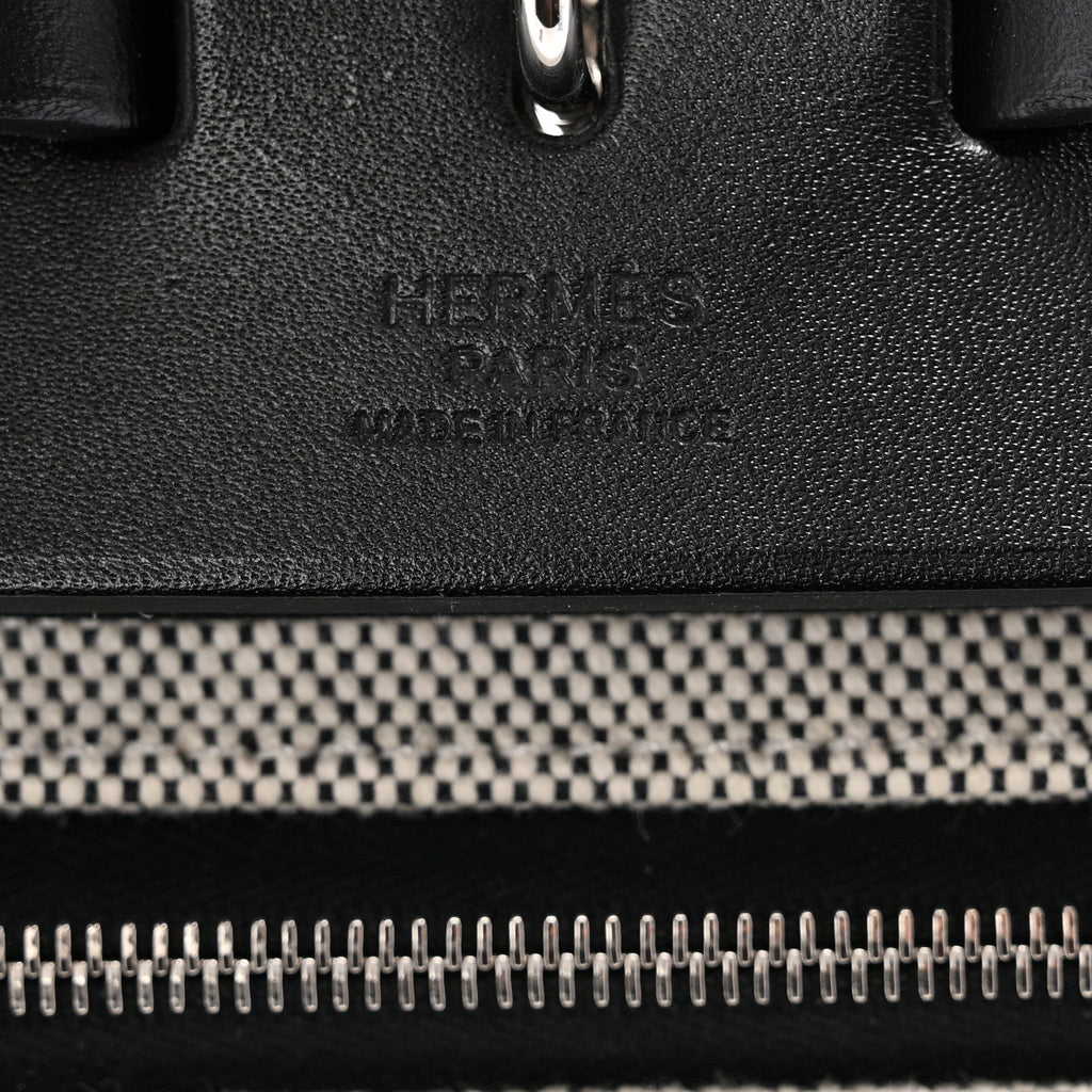 Toile H Berline Vache Hunter Herbag Zip 39 MM Black Ecru