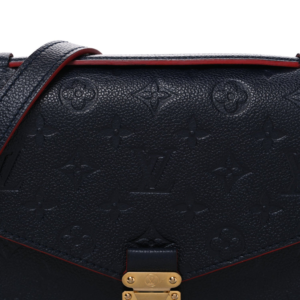 Empreinte Pochette Metis Marine Rouge