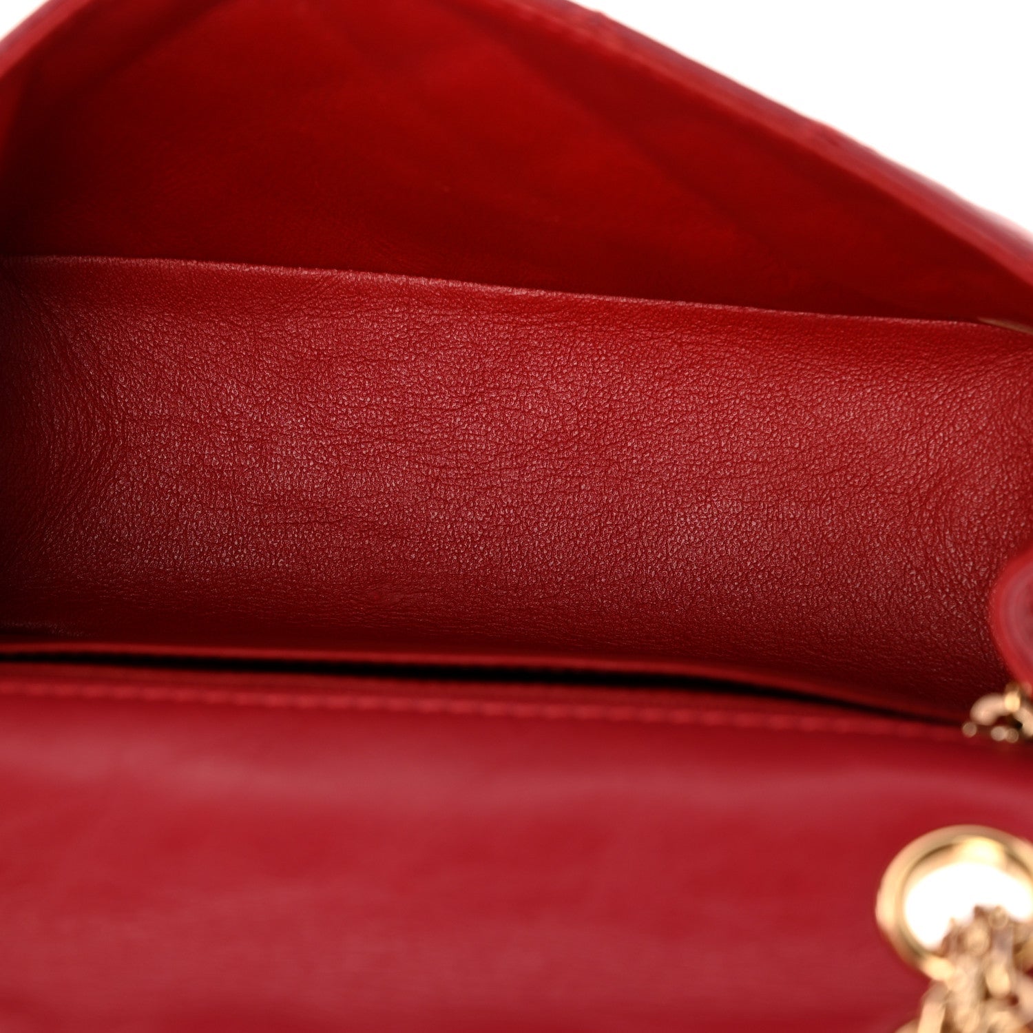 Aged Calfskin Quilted 2.55 Reissue Mini Flap Red