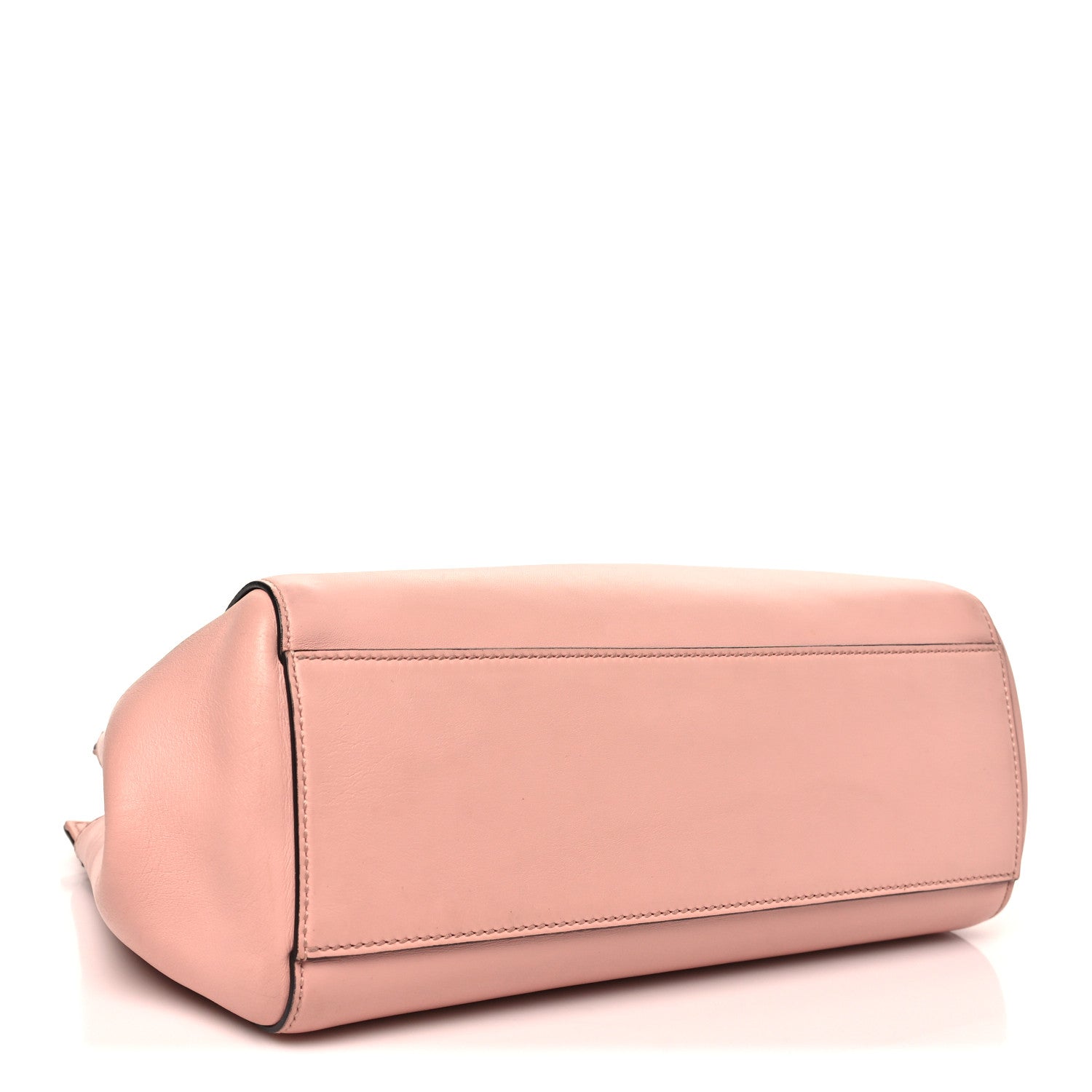 Nappa Bamboo Small Nymphaea Top Handle Bag Perfect Pink