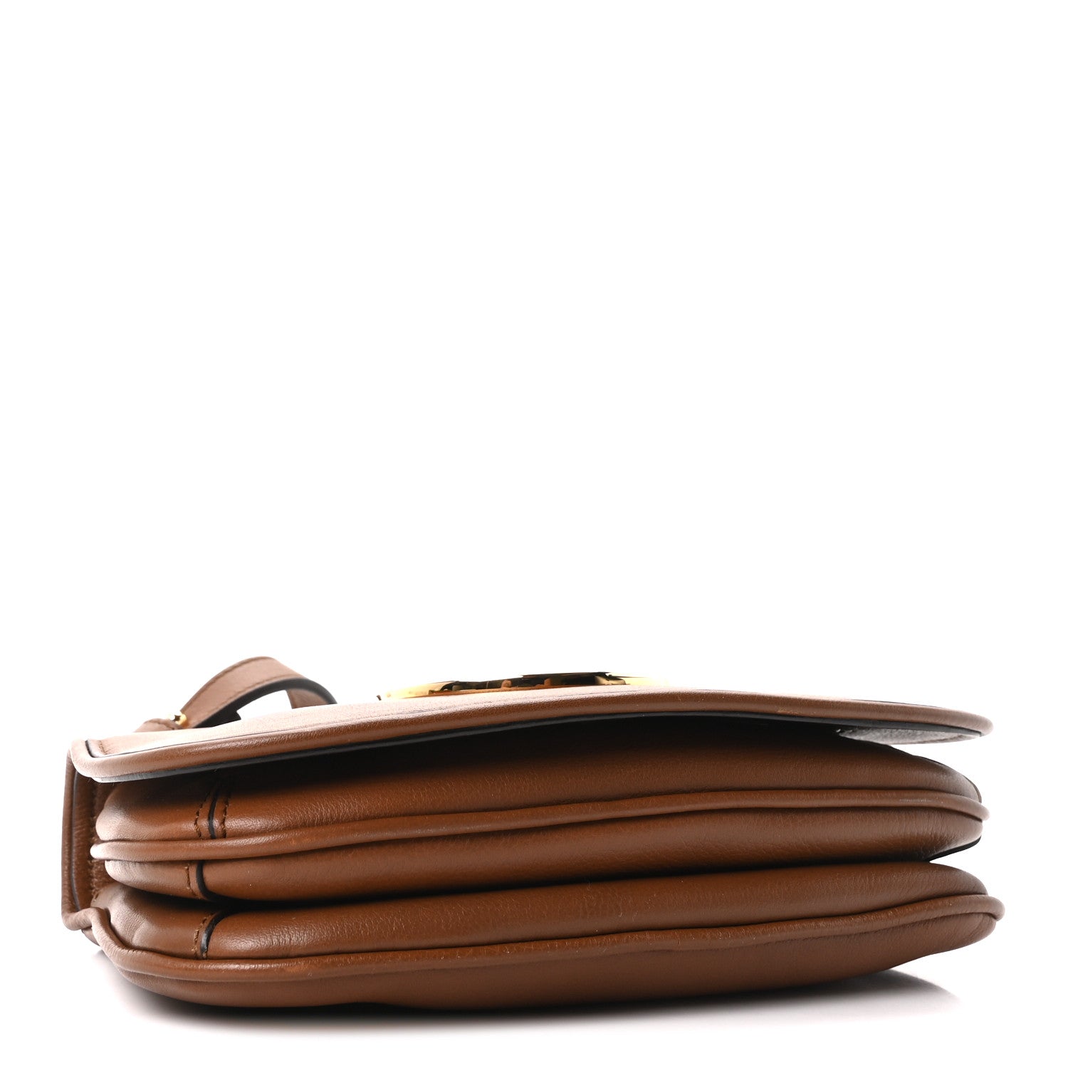 Roxy Calfskin Web Mini Blondie Shoulder Bag Cuir