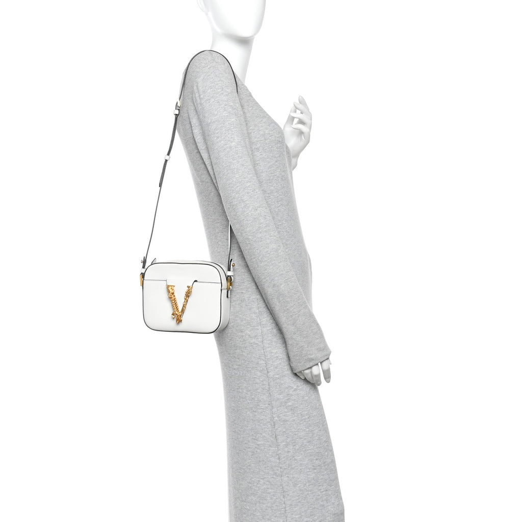 Vitello Virtus Camera Bag White
