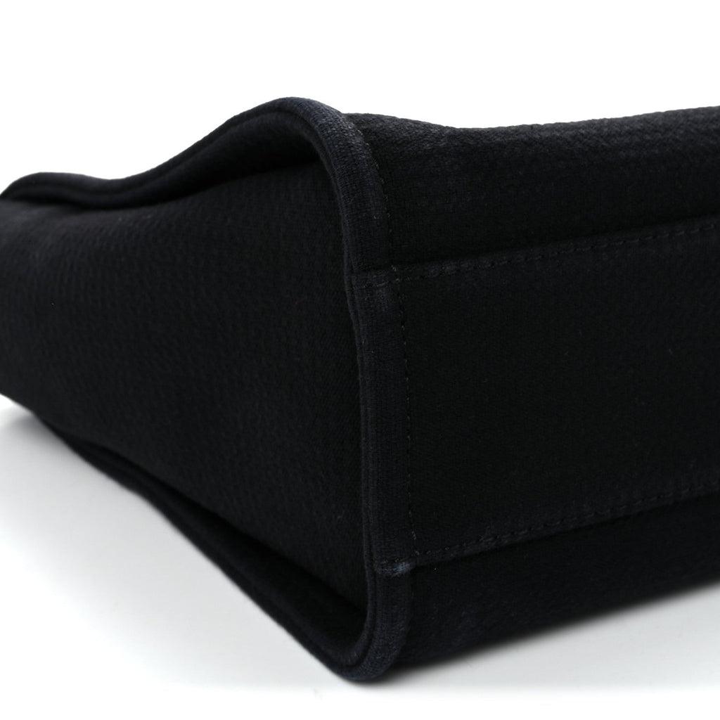 Mixed Fibers Small Deauville Tote Black