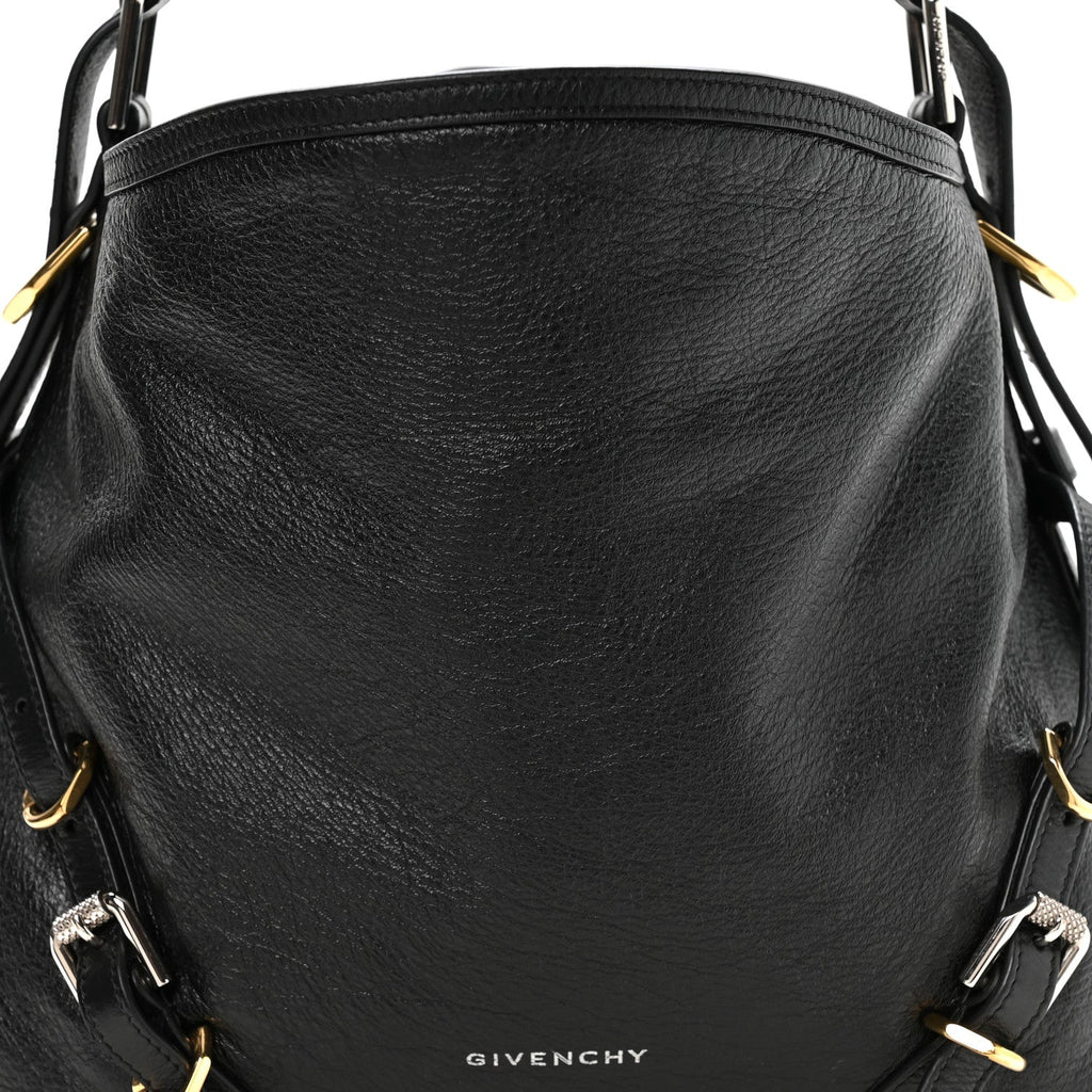 Calfskin Medium Voyou Bag Black