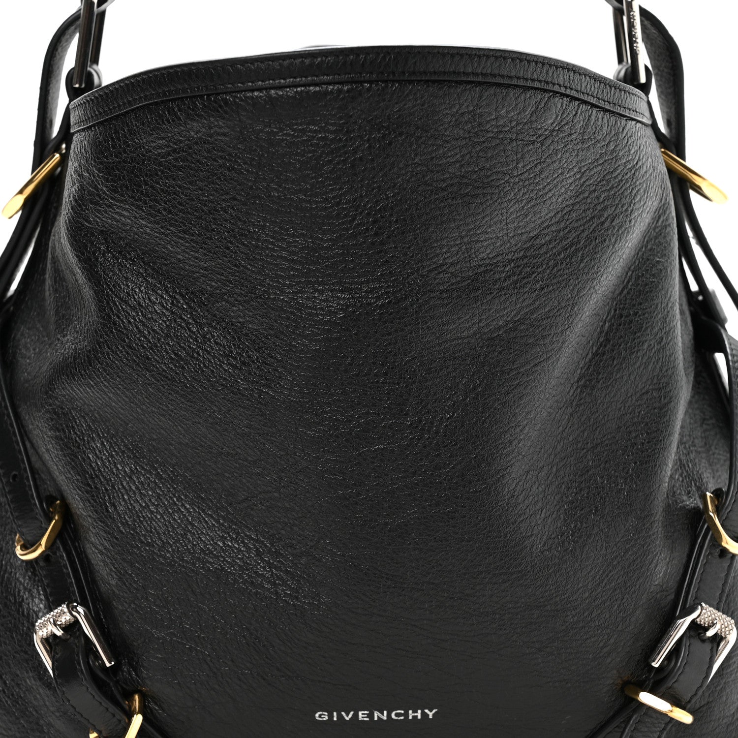 Calfskin Medium Voyou Bag Black