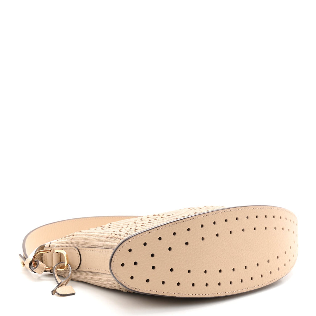 Taurillon Soft Woven D Motif Pin Swing Sirocco