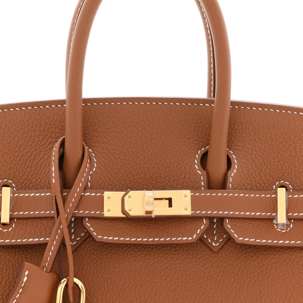 Togo Birkin 25 Gold