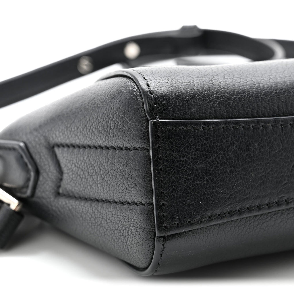 Sugar Goatskin Nano Antigona Black