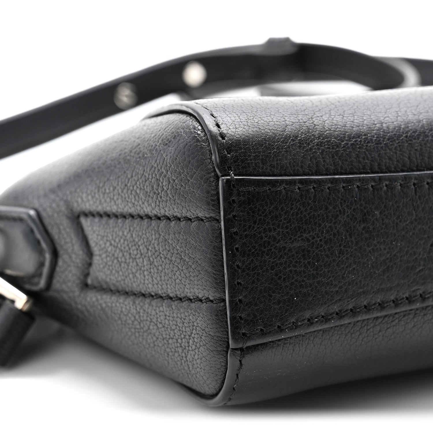 Sugar Goatskin Nano Antigona Black