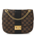Damier Ebene Cuir Taurillon Wight Black