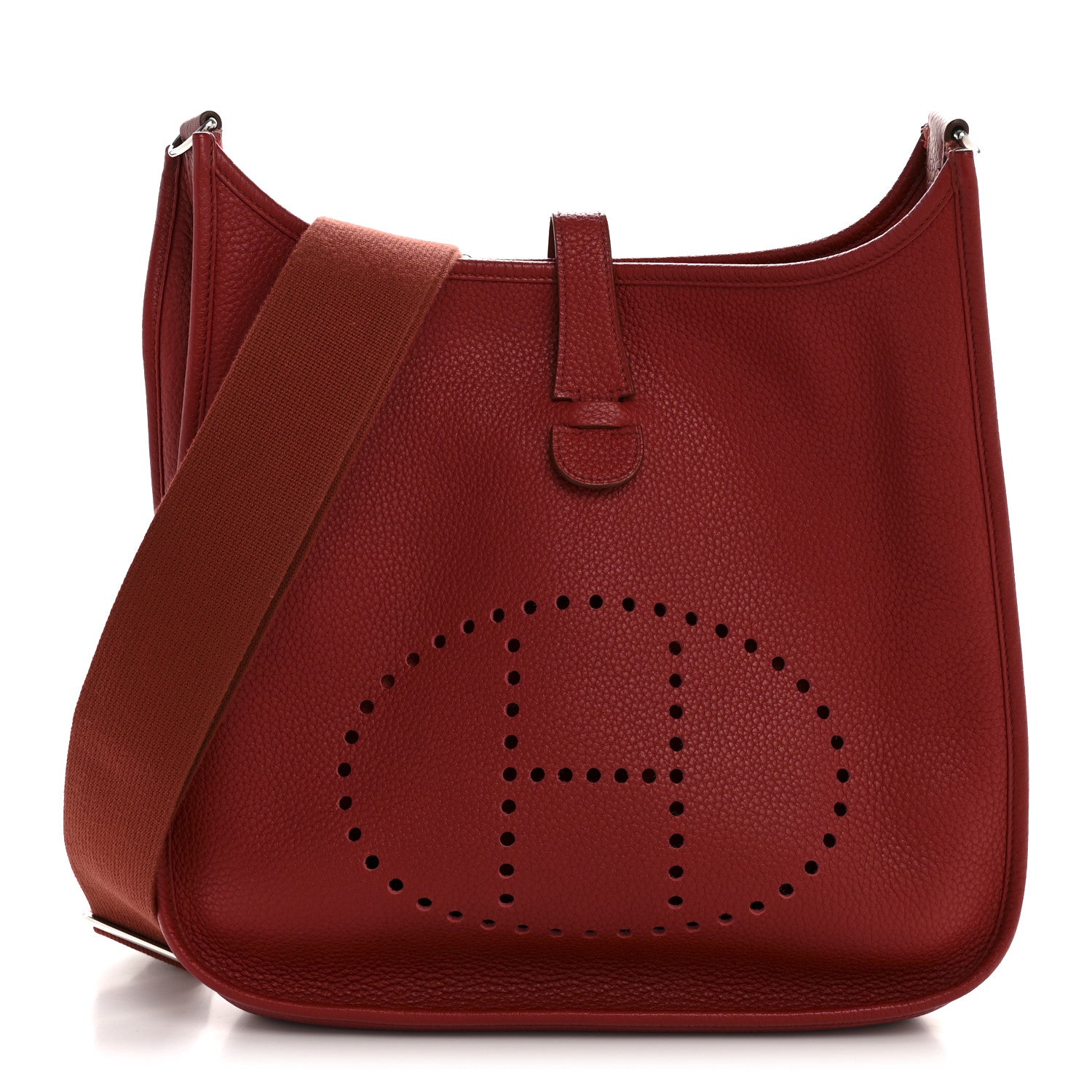 Taurillon Clemence EVELYNE III GM Rouge Garance