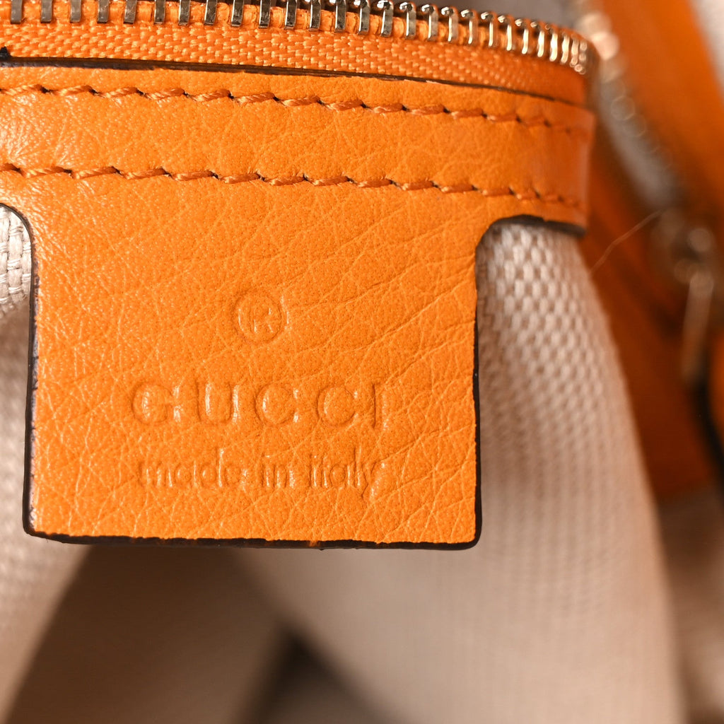 Pebbled Calfskin Medium Soho Chain Shoulder Bag Curcuma