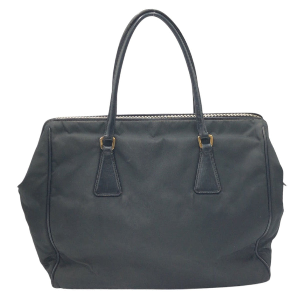 Prada Tessuto Triangle Logo Nylon Tote Bag
