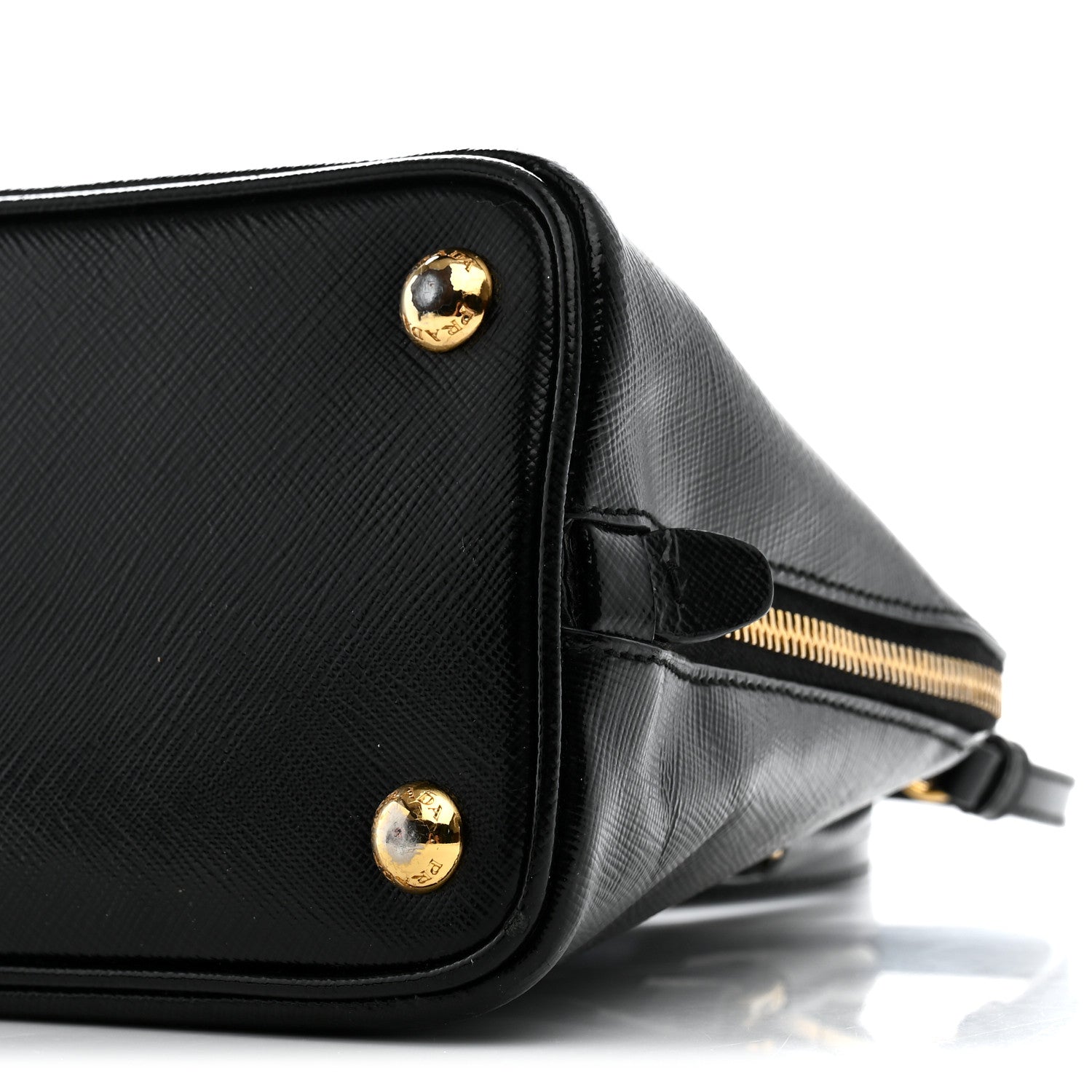 Saffiano Lux Small Promenade Tote Black