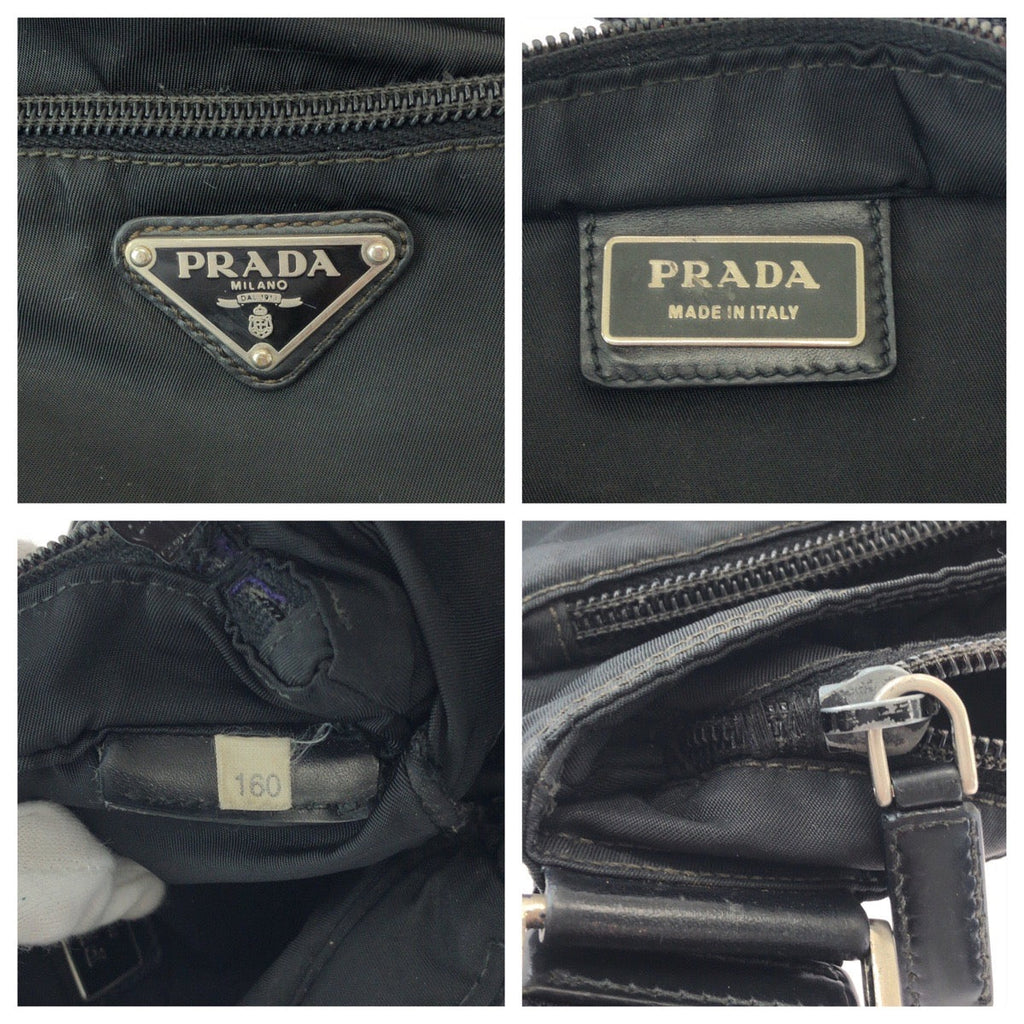 Prada Tessuto Nylon Shoulder Bag