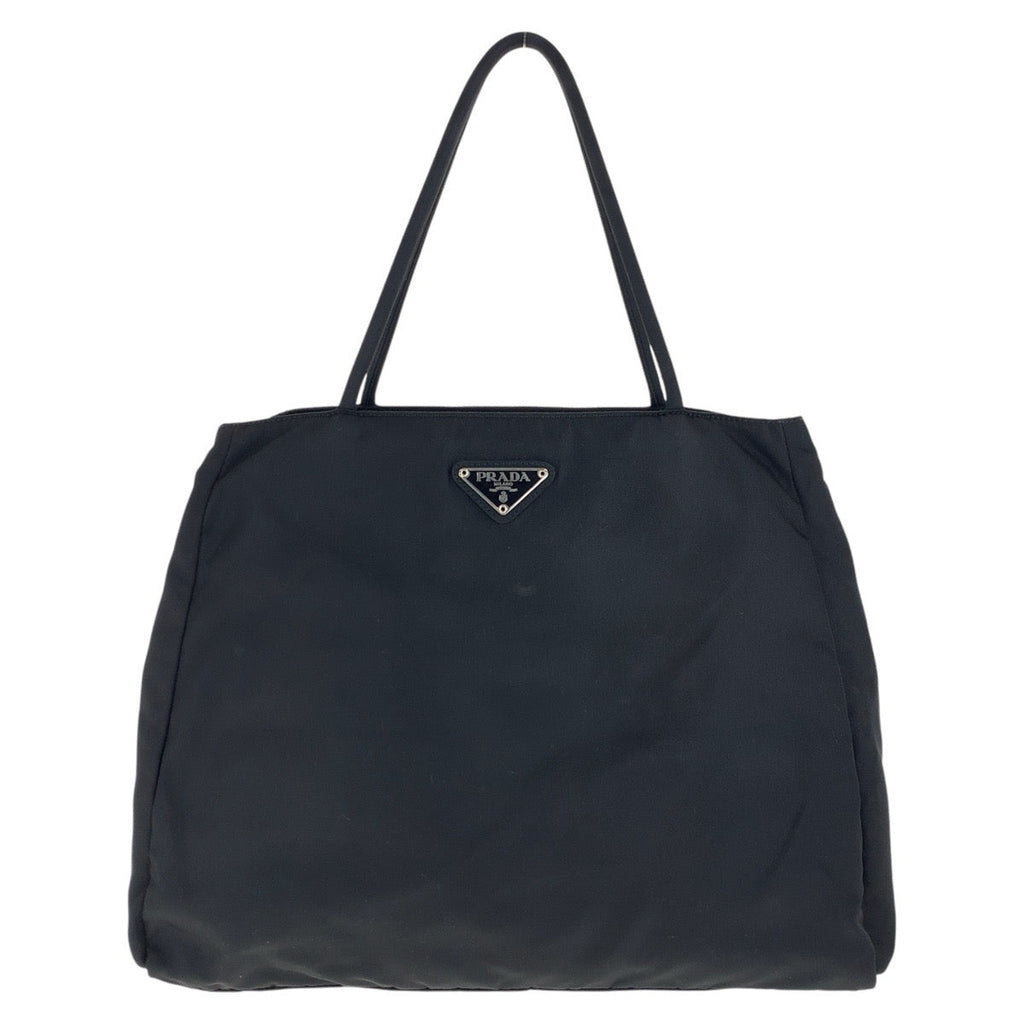 Prada Tessuto Triangle Logo Plate Nylon Tote Bag 501618