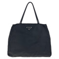 Prada Tessuto Triangle Logo Plate Nylon Tote Bag 501618