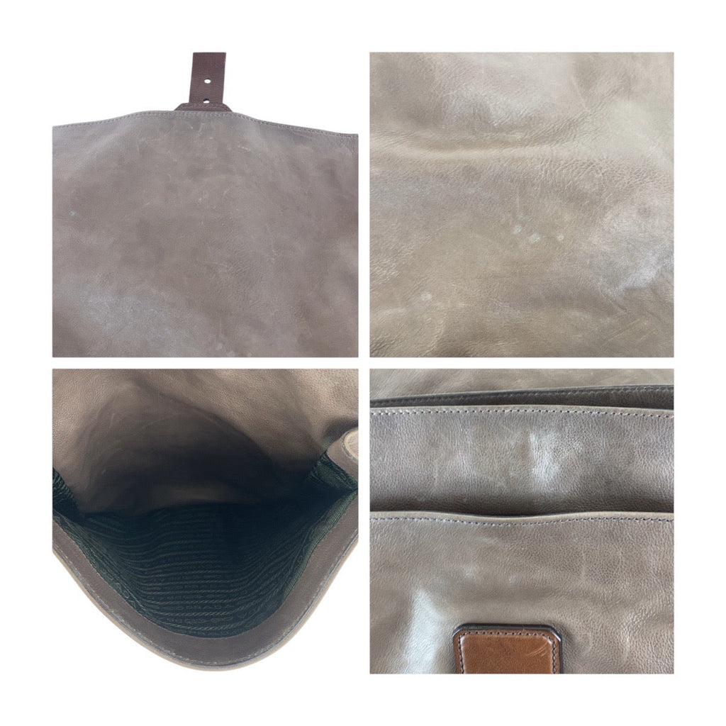 Prada Leather Shoulder Bag 501757
