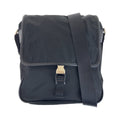 Prada Tessuto Saffiano Triangle Logo Plate Nylon/Leather Shoulder Bag 502060