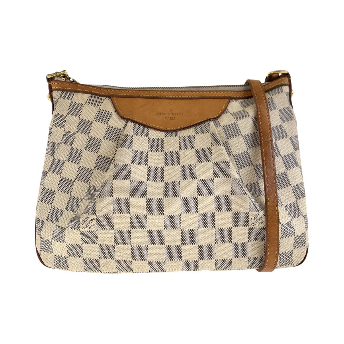 Louis Vuitton Siracusa PM Damier Azur Shoulder Bag