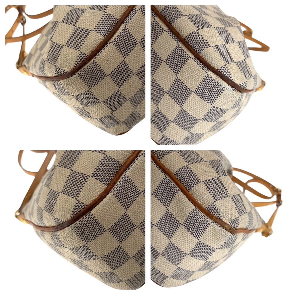 Louis Vuitton Siracusa PM Damier Azur Shoulder Bag