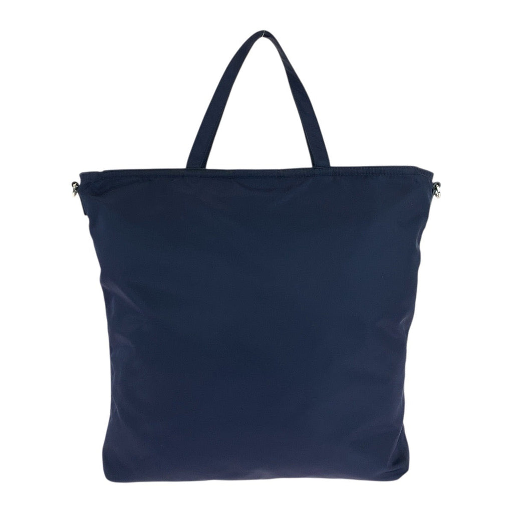 Prada Tessuto Triangle Logo Plate 2way Tote Bag