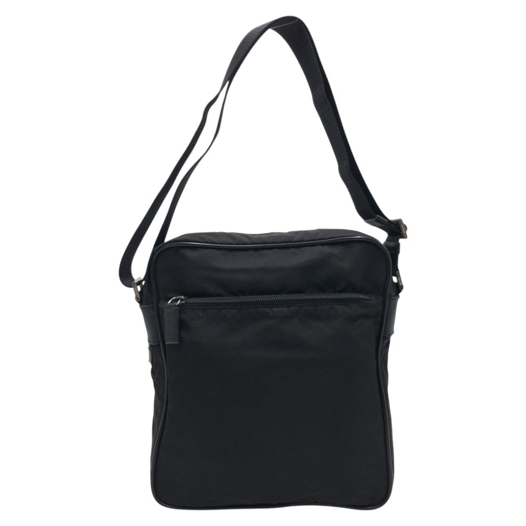 Prada Tessuto Triangle Logo Nylon Shoulder Bag