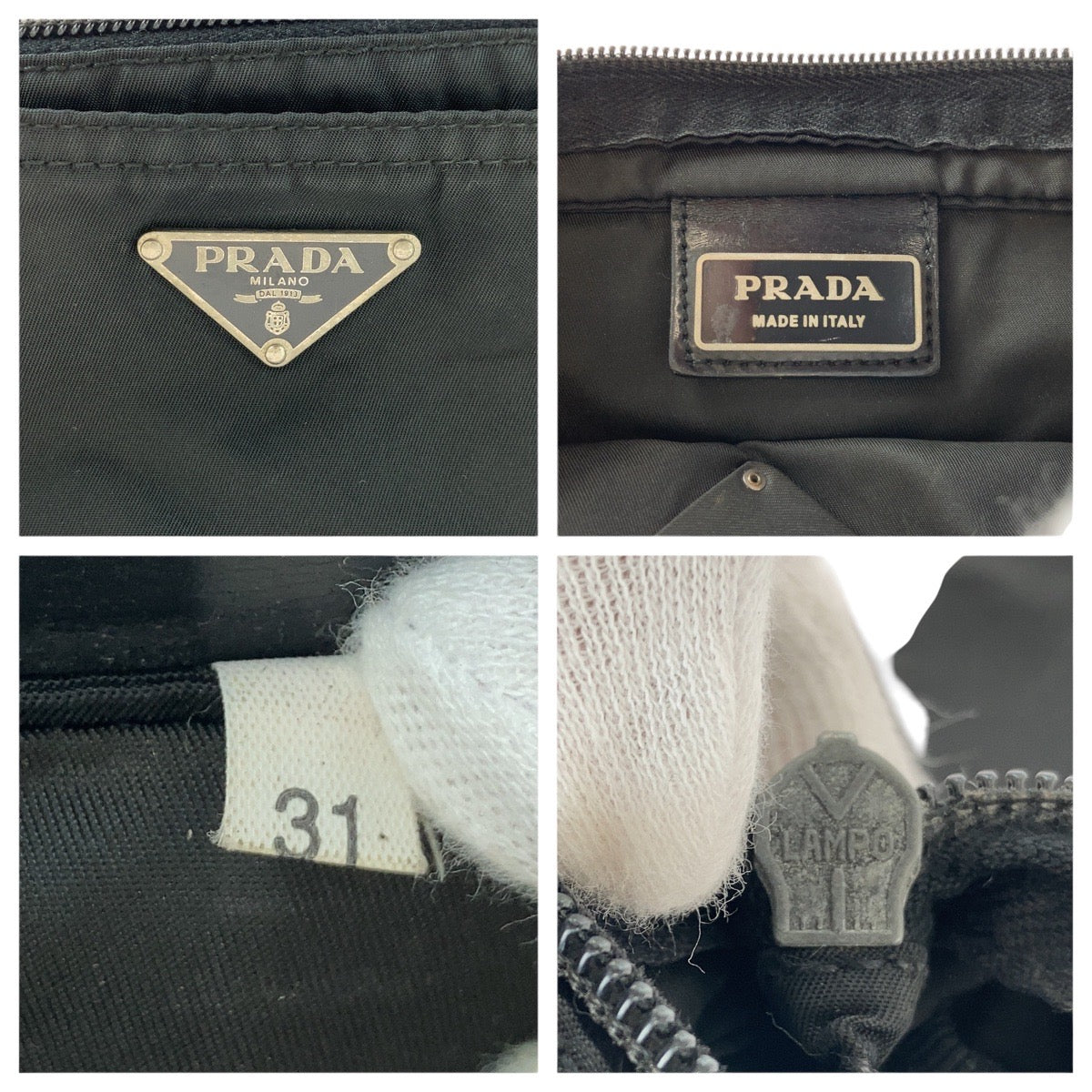 Prada Tessuto Nylon Shoulder Bag