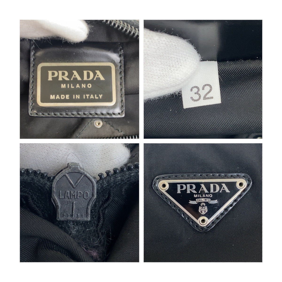 Prada Tessuto Nylon Shoulder Bag