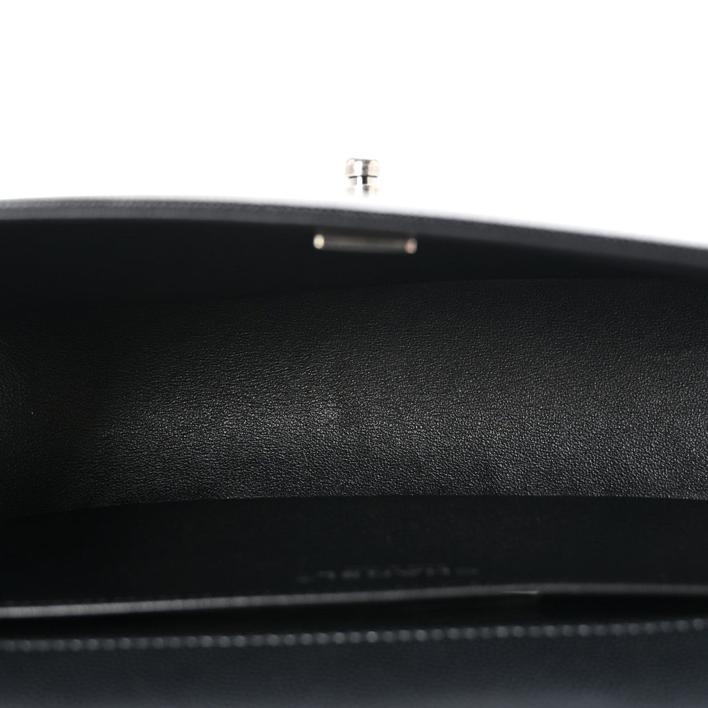 Caviar Quilted Medium Boy Flap Black