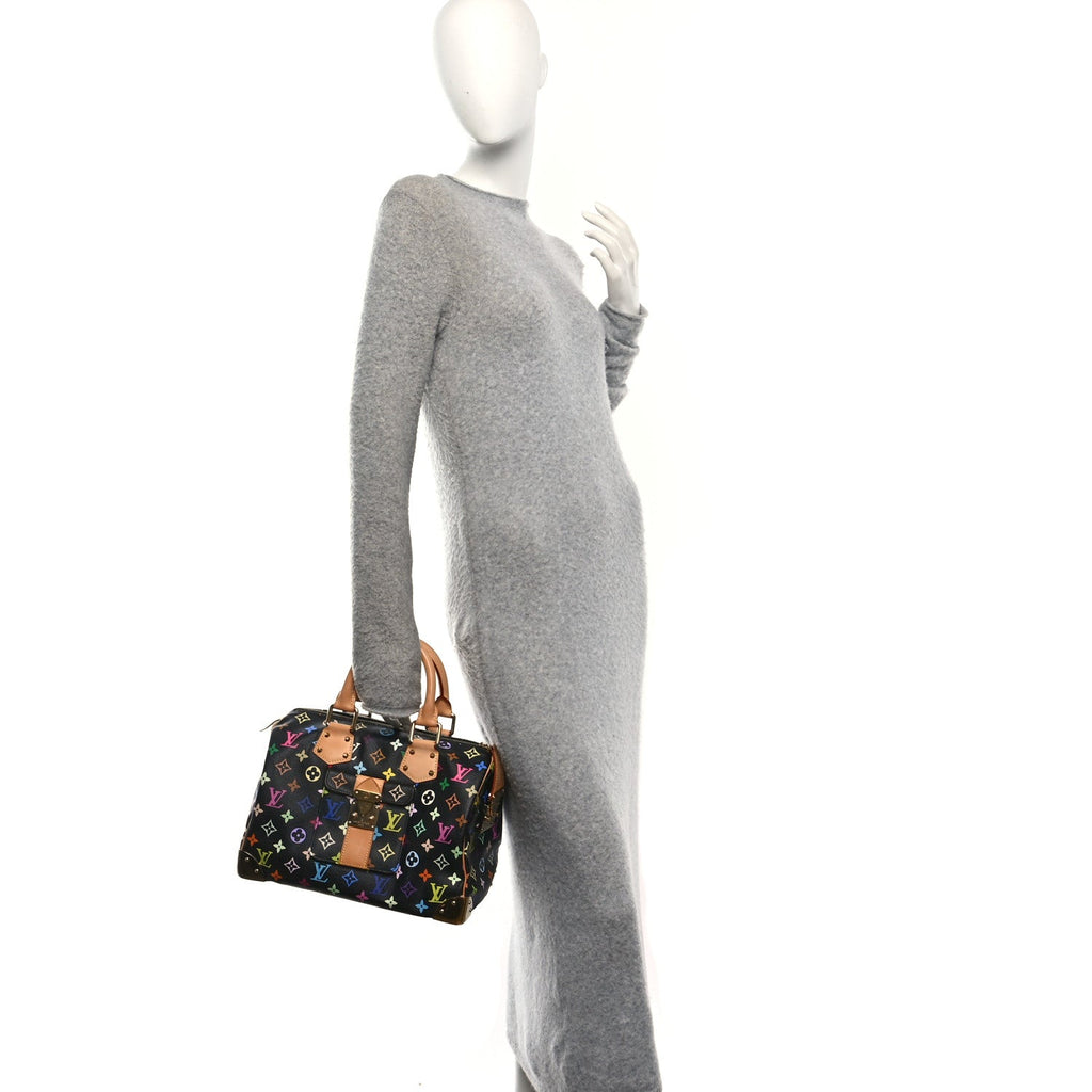 Monogram Multicolor Speedy 30 Black