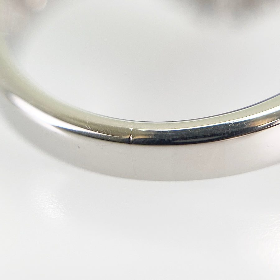 Ring Platinum Blue Sapphire