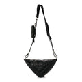 Grace Lux Triangle Shoulder Bag Black