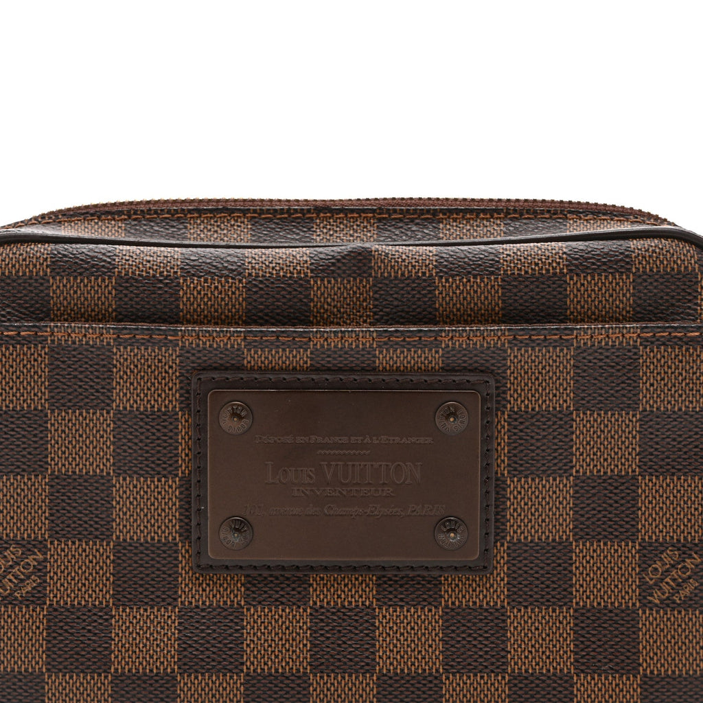 Damier Ebene Brooklyn Bum Bag