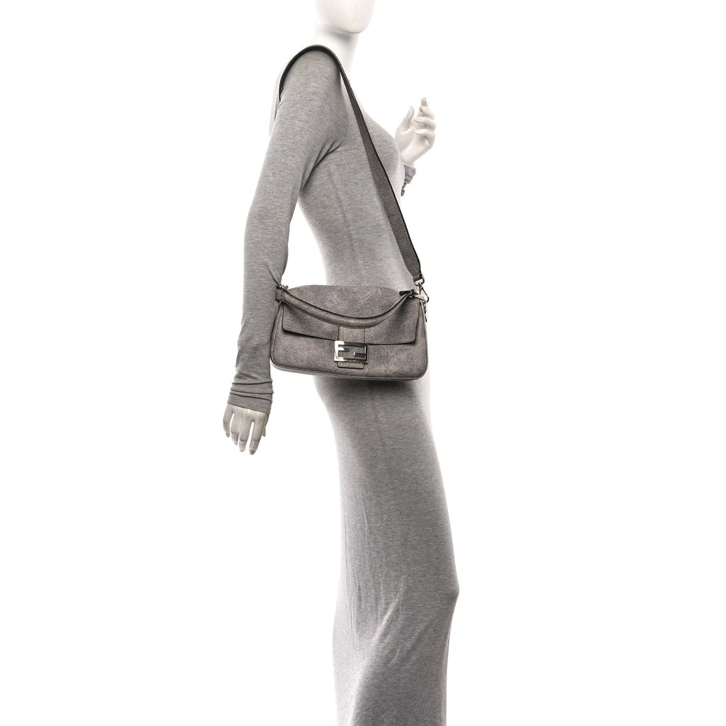 Cuoio Romano Denim Effect Baguette Grey