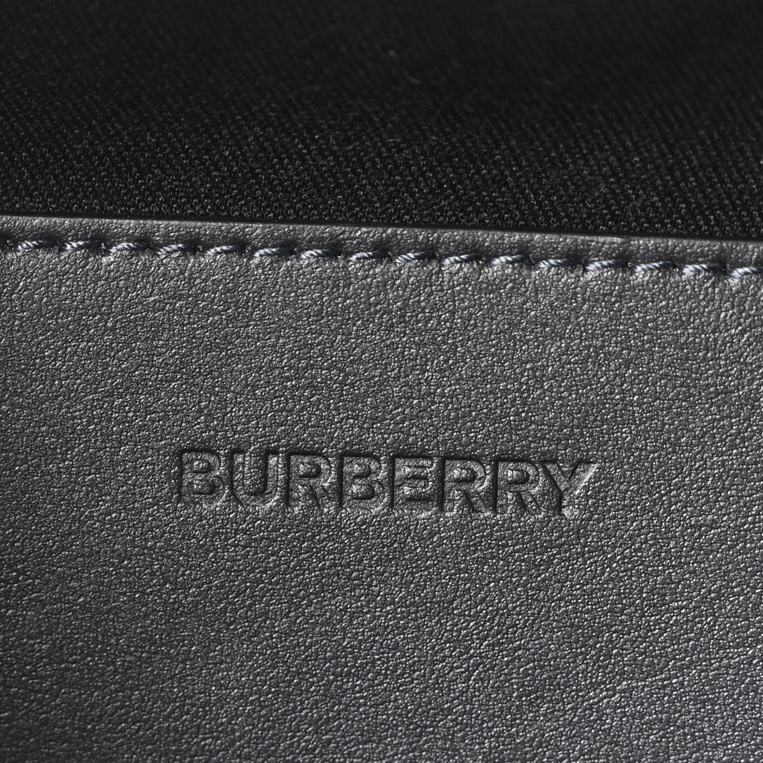 Charcoal Check Calfskin Sonny Bum Bag Charcoal