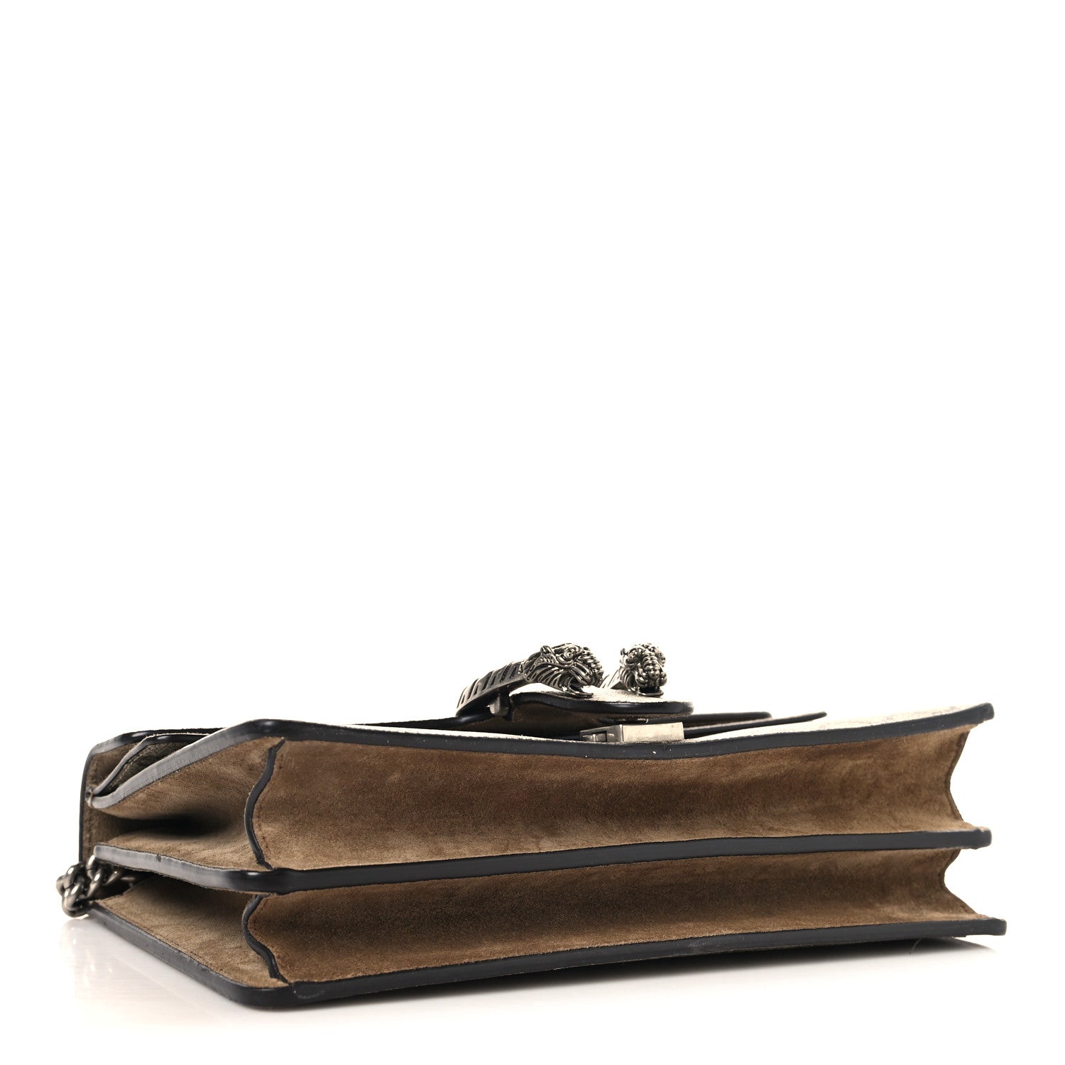 GG Supreme Monogram Small Dionysus Shoulder Bag Taupe