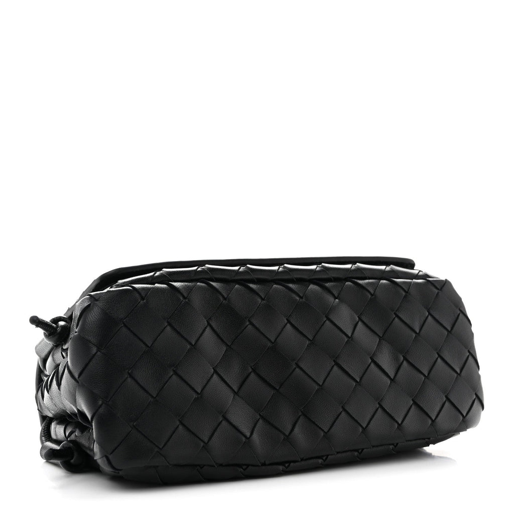 Nappa Intrecciato Notturno Black
